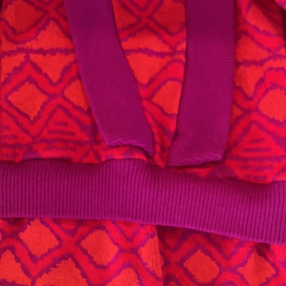 Gorgeous orange & purple girls sweater dress!!! - Picture 3 of 5